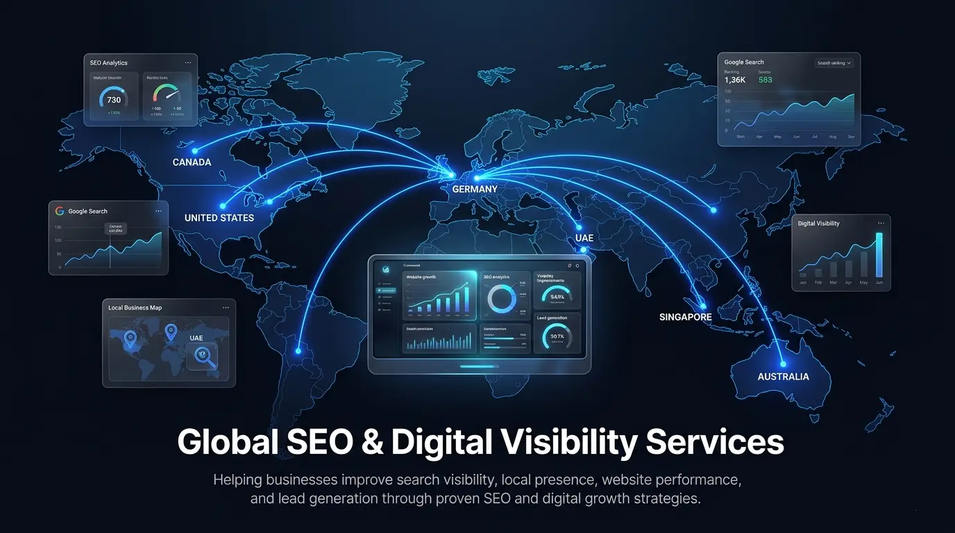 Global SEO 1 Global SEO and digital visibility services